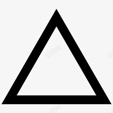 危险标志三角形警告图标