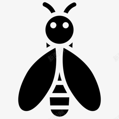 蜜蜂大黄蜂蜂巢蜂图标