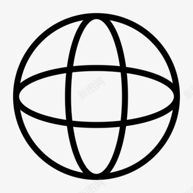 地球世界网页设计图标