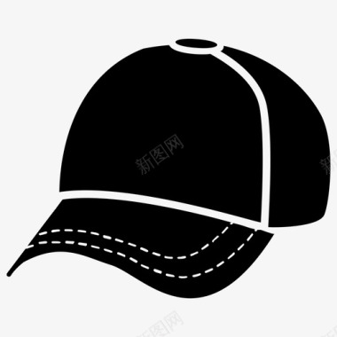 中老年棒球帽p帽子棒球帽帽子图标