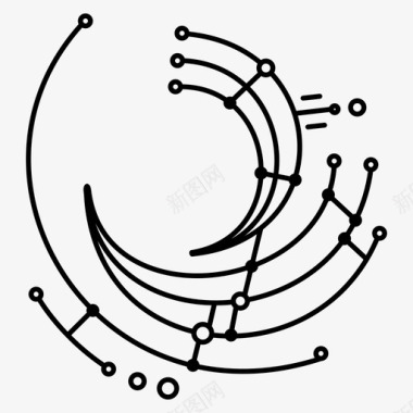 现代梳妆台数字技术现代技术图标