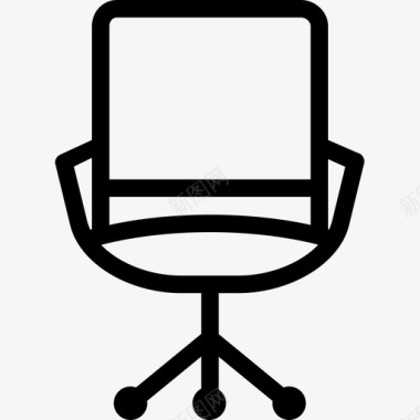 办公椅家具客厅图标