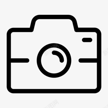 照相机摄影夏季图标