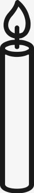 水木烛光图片蜡烛烛光火图标