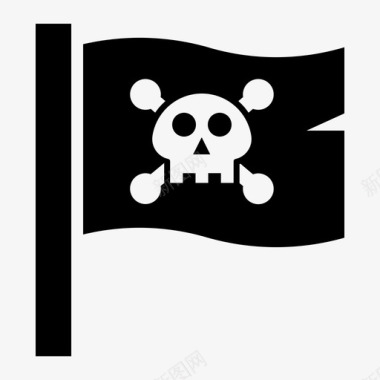 海盗电影旗帜电影图标