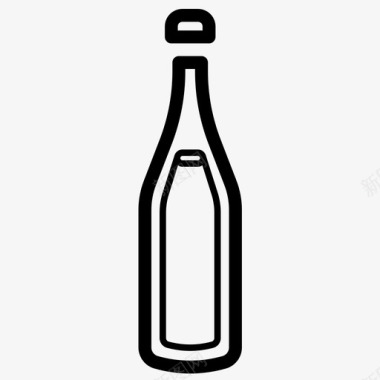 果汁酒精瓶子图标