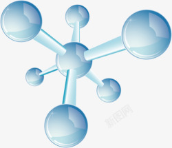 分子链分子结构素材