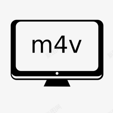 M世代m4v监视器mp4图标