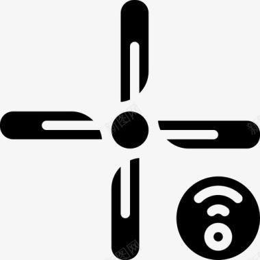 wifi空调家用智能图标