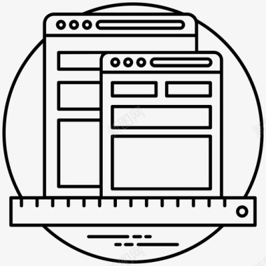 网页设计布局网页布局网页设计网页图标