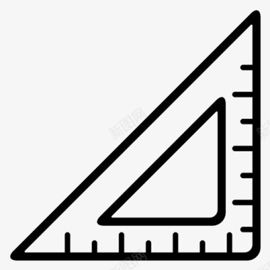 学校类设置方尺校内材料定格图标