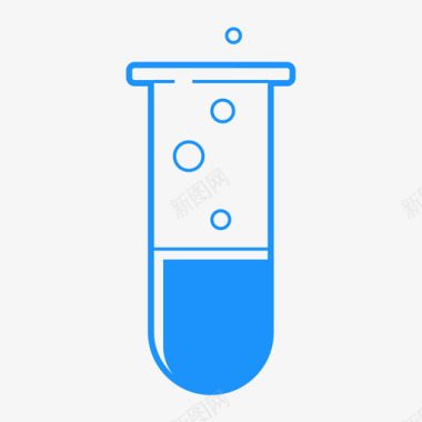 试管图标