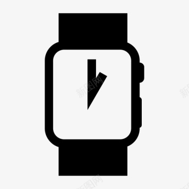 店铺时间安排手表时钟小时图标