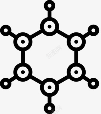 物理防虫分子教育物理图标