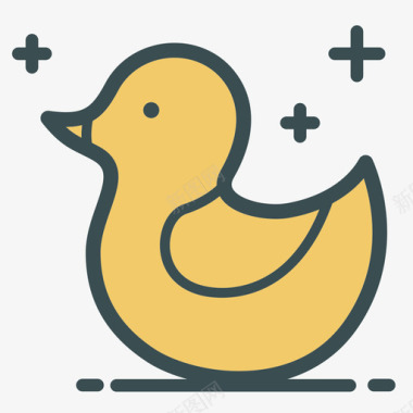 育儿婴儿baby鸭子duckquac图标