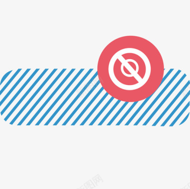 纯净蓝色蓝色不圆整图标