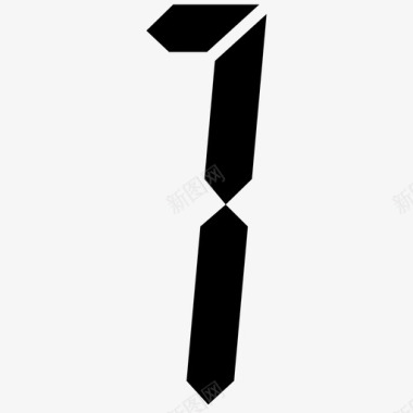 火焰数字1数字1图标