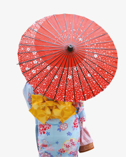 日本打伞素材