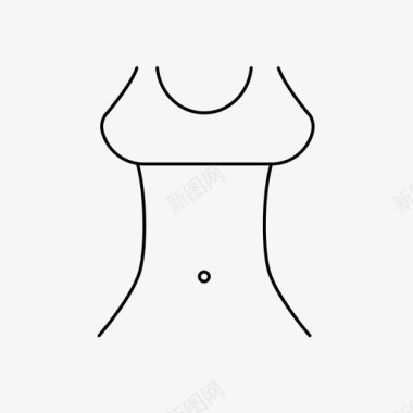 健身丰胸女性身材胸部10图标