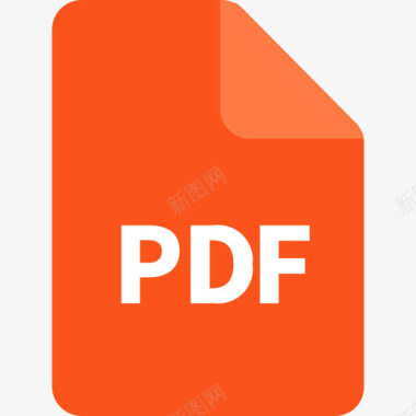 矢量标志文件管理pdf图标
