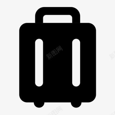 行李箱旅游图标