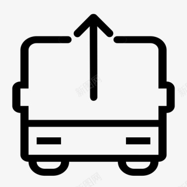 发车班车发车图标