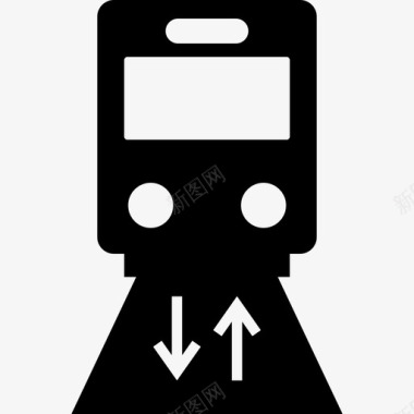 公交地铁标识地铁出入口图标