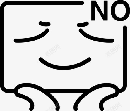 方苦笑图标