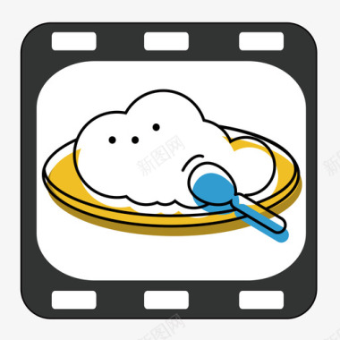 虾仁炒饭炒饭图标