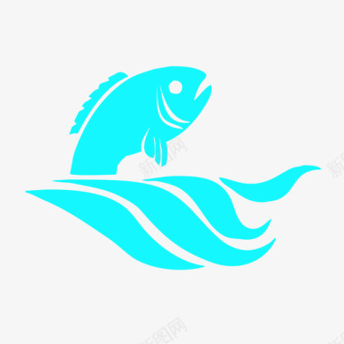 logo标识海洋渔业企业图标