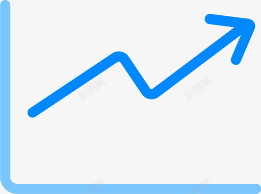 走势底纹收益走势图图标