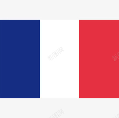 法国风法国旗图标
