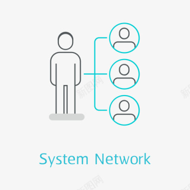 系统网络系统网络图标