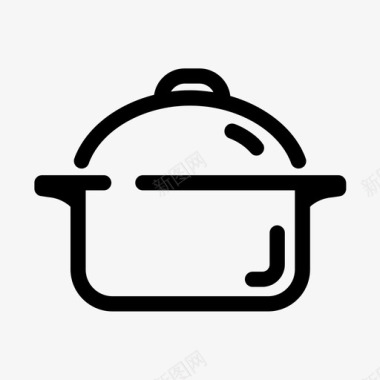 烹饪锅具图标