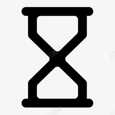 沙漏实物沙漏图标