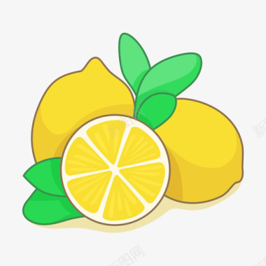天天鲜果店柠檬图标