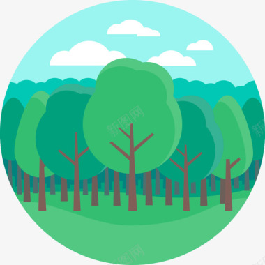 树林树林图标