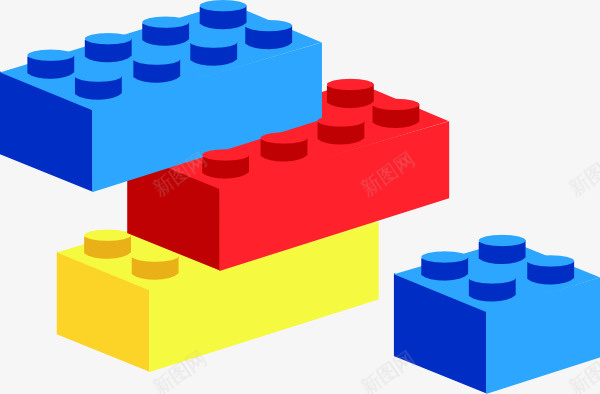 积木搭建元素png免抠素材_88icon https://88icon.com 塑料积木 搭积木 益智积木 积木 积木组合 长方形积木