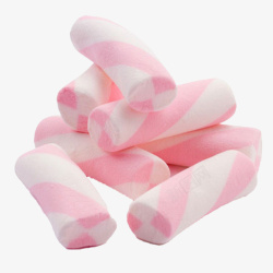粉红色棉花糖果素材