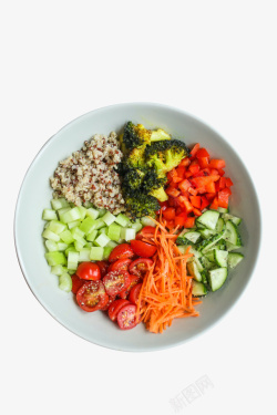 减肥减脂蔬菜沙拉减肥餐高清图片