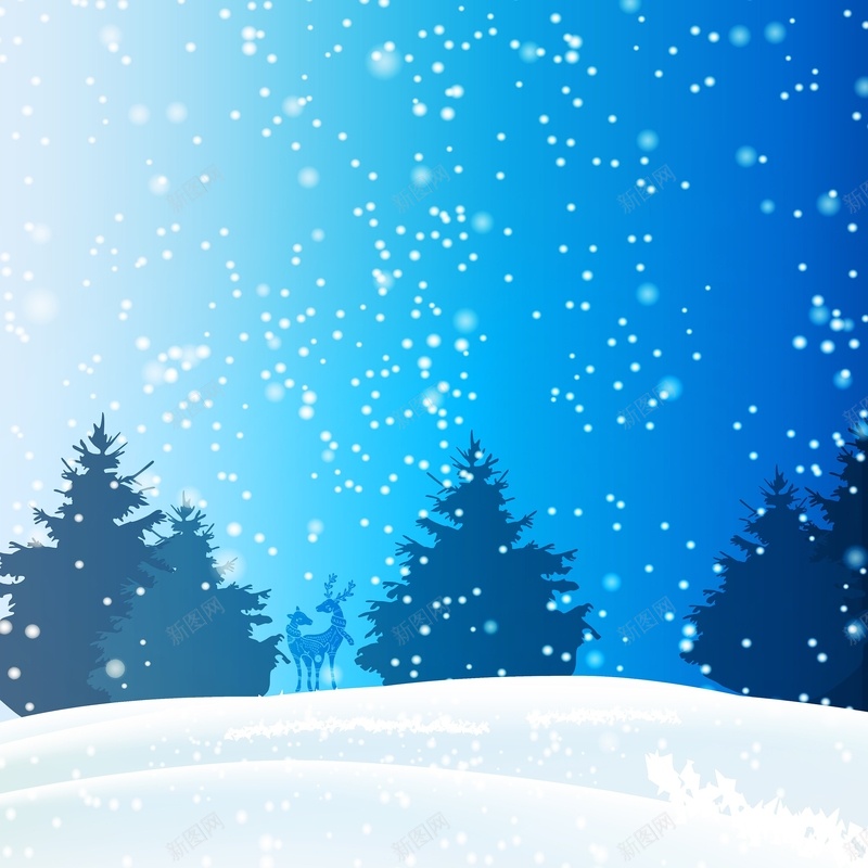 新年圣诞下雪背景19201920jpg设计背景_88icon https://88icon.com 圣诞 新年 背景 雪天