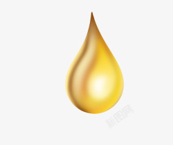 金色水滴油滴金色水滴高清图片