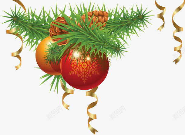 圣诞节丝带装饰球png免抠素材_88icon https://88icon.com 圣诞 圣诞元素 圣诞节 圣诞装饰