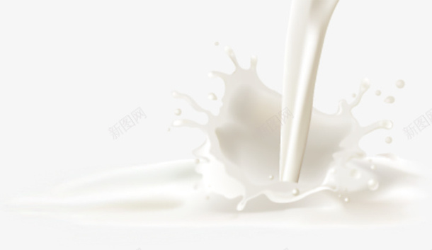 香醇美味的牛奶png免抠素材_88icon https://88icon.com 牛奶 奶牛 丝滑 水润