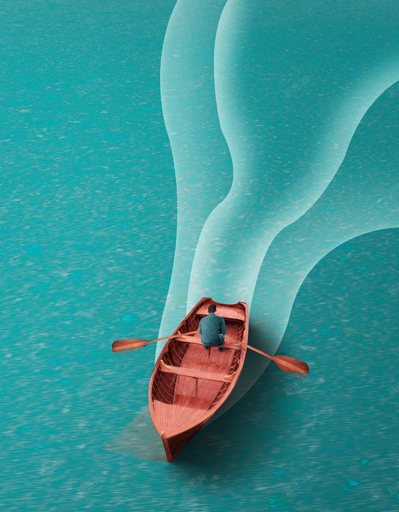 行驶中的小船jpg设计背景_88icon https://88icon.com 船 线条 波浪 湖 海