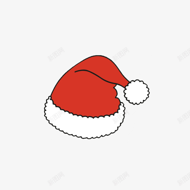 圣诞小红帽子psd免抠素材_88icon https://88icon.com 圣诞 圣诞帽 圣诞节 帽子