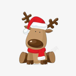麋鹿装饰圣诞麋鹿图片素材高清图片