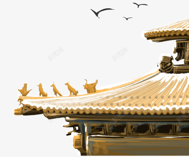 屋檐国学文化png免抠素材_88icon https://88icon.com 屋 檐 文 化