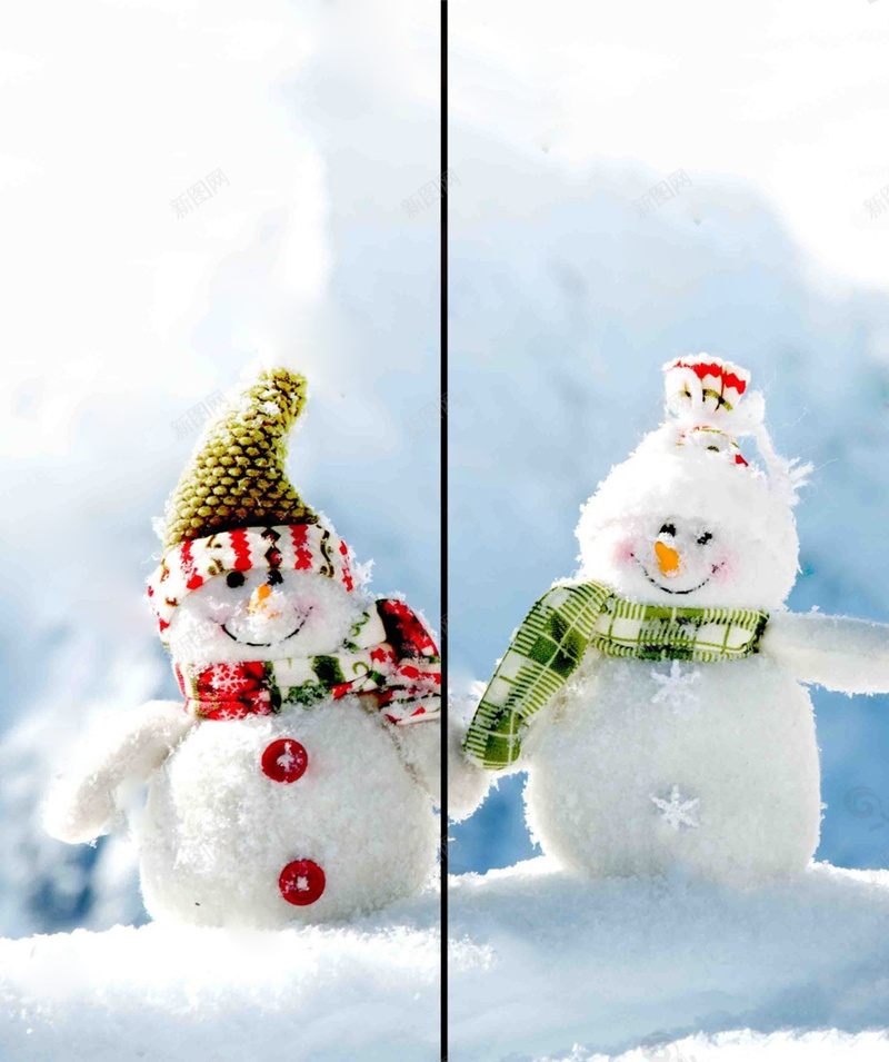 小雪人窗花贴psd设计背景_88icon https://88icon.com 雪人 窗花贴 玻璃门贴 小雪人