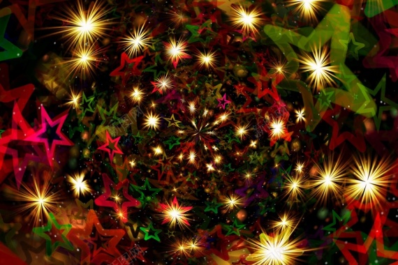 圣诞黑色背景19201280背景